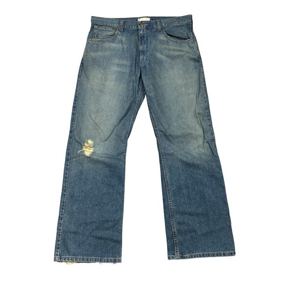 Vintage Y2K Levi's Silvertab Baggy True Boot Jeans Men's 38x32